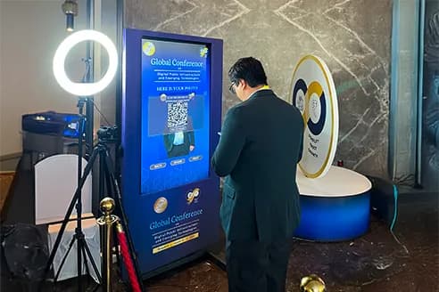 AI-powered self-service kiosk